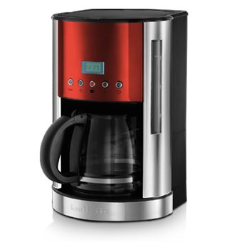 Cafeteira Russell Hobbs Jewels | Vermelho, Prateado - 1