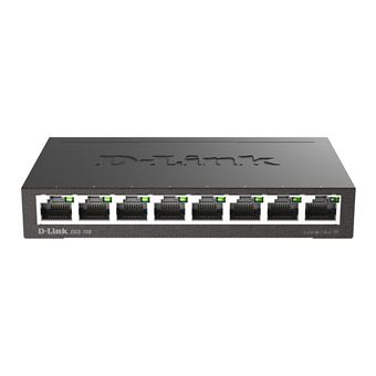 Switch de Rede D-Link DGS-108 | Preto - 1