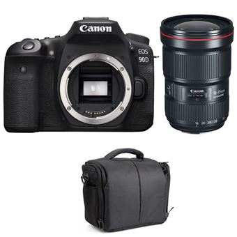 Máquina Fotográfica Canon EOS 90D + EF 16-35mm f/2.8L III USM + Bolsa + PDF 15 técnicas para melhorar as suas fotografias - 1