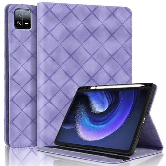 Capa de luxo com aba ZURSANA para Xiaomi Pad 6 Pro 11'' 2023 | Suporte para caneta stylus | Roxo - 1