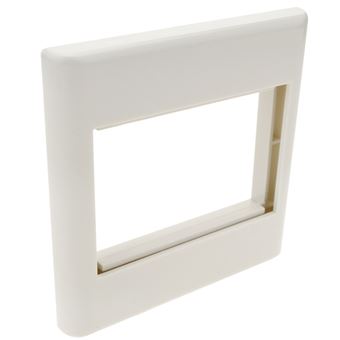 Moldura BeMatik 80X80 para 3 Módulos de 45X22 5 mm - 1