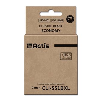 Compatível Actis KC-551Bk - 1