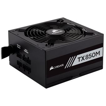 Fonte de Alimentação Corsair TX850M | Preto - 1