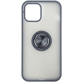 Capa Skyhe para iPhone 12 / 12 Pro | Gel Bumper Ring Preto - 1