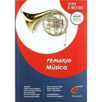Maestros, música. Temario - 1