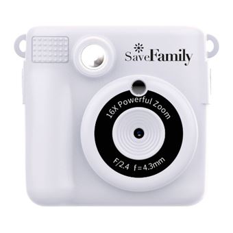 Câmara Digital SaveFamily CAMPRINTBLAN | Branco - 1