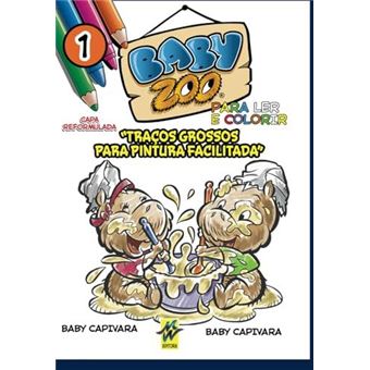 Baby Zoo Para Ler E Colorir - 1