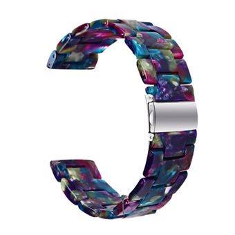 Bracelete de Resina 20mm, verde/vermelho Magunivers para Garmin Vivoactive 3/Vivoactive 3 Music/Venu - 1