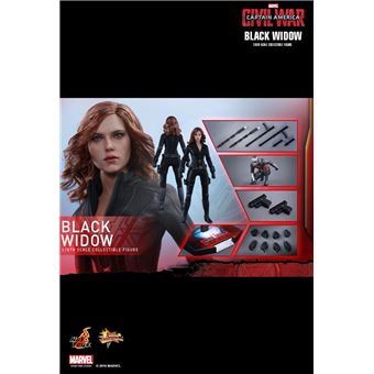 Figura Hot Toys MMS365 - Marvel Comics - Captain America : Civil War - Black Widow - 1