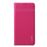 Capa Magunivers de couro genuíno litchi com suporte para cartão rosa para Samsung Galaxy S10_0