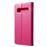 Capa Magunivers de couro genuíno litchi com suporte para cartão rosa para Samsung Galaxy S10_2