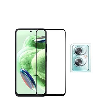 Kit Phonecare Película de Camara Traseira + Vidro Temperado 5D Full Cover para Oppo A79 5G | Transparente/Preto - 1