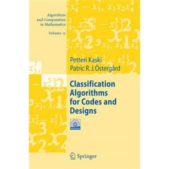 Classification Algorithms for Codes and Designs - Mixed media product - 2005 - 1