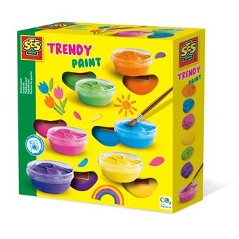 Kit Iniciante SES Pintura com 6 Tintas Multicolor - 1