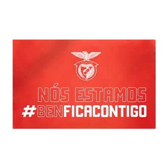 Bandeira Sl Benfica Benficacontigo 150x240 Vermelho Bandeira Compra Na Fnac Pt