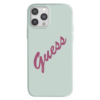 Capa Guess para Apple iPhone 12 Pro Max | Silicone | Verde pálido - 1