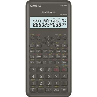 Calculadora Casio FX-82MS 2nd edition | Preto - 1