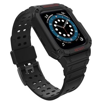 Capa Silicone Lmobile Strap Band Watch 7/6/5/4/3/2 / Se (41/40 / 38Mm) Preto - 1