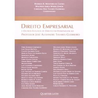 Direito Empresarial E Outros Estudos De Direito Em Homenagem Ao Professor Alexandre Tavares Guerreiro - 1