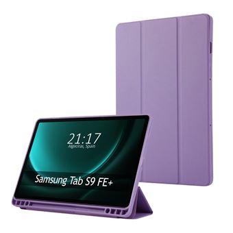 Capa TUMUNDOSMARTPHONE Smart Flip para Samsung Galaxy Tab S9 FE+ Plus | Roxo - 1