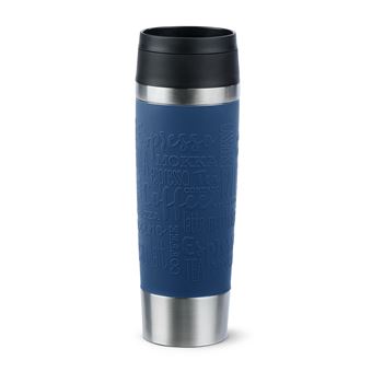 Caneca de Viagem EMSA Travel Mug Classic N2022100 | Azul, Aço inoxidável - 1