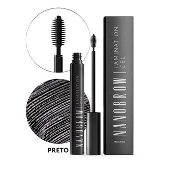 Gel para Sobrancelhas Nanobrow | 7 ml - Preto - 1