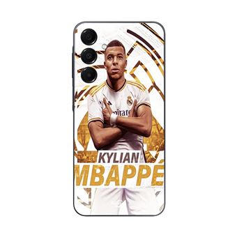 Capa Maniacase para Samsung Galaxy A15 | Kylian Mbappe Real Madrid Papel De Parede Celebração - 1
