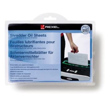 Rexel Shredder Oil Sheets (20) - 1