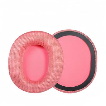 Almofadas para Auscultadores V-REEL para Steelseries Arctis NOVA 1 3 5 7 9X PRO | Rosa | Tecido de Malha - 1