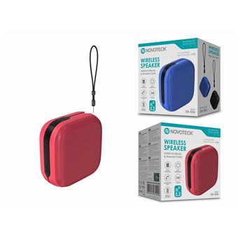 Coluna Bluetooth Novoteck XB-006 | Vermelho - 1