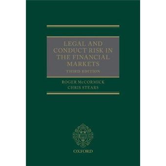 Legal And Conduct Risk In The Financial Markets - 1