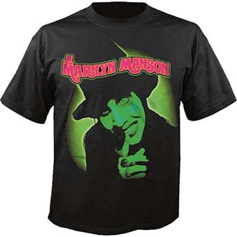 T-shirt Rock Off MARILYN MANSON | Smells Like Children | Preto | M - 1