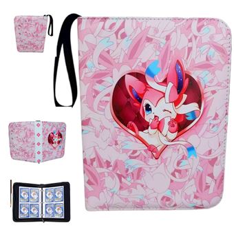 Álbum Pokémon TCG V-REEL | Couro PU com Zíper | 400 Cartas | HLX-083 - 1