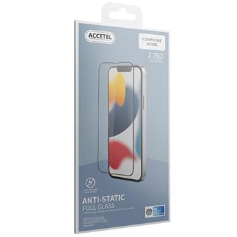 Película de Vidro Temperado Accetel para Samsung Galaxy A32 4G | Anti-Estático | Moldura em Preto - 1