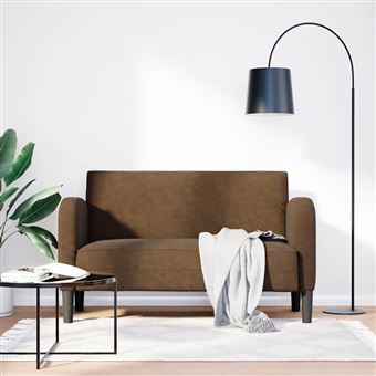 Sofá-luvas vidaXL | 110 cm | couro artificial castanho - 1