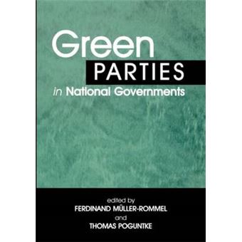 Green Parties in National Governments - Paperback - 2002 - 1