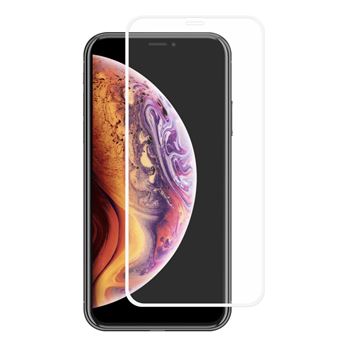 Protetor de Ecrã de Vidro Temperado Magunivers 0,26 milímetros 2.5D 9H branco para Apple iPhone XR 6.1 inch