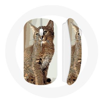 Rato Wireless Maniacase Gato Da Raça Siamês - 1