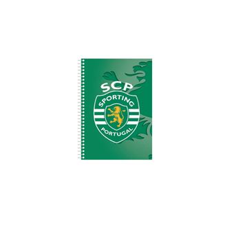Caderno Sporting CP A4 Pautado