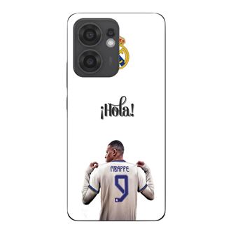 Capa Maniacase para Oppo Reno 13F | Kylian Mbappe Real Madrid 9 Hola - 1