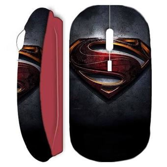 Rato Wireless Maniacase Superman Vermelho - 1