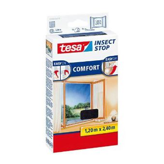 TESA Insect Stop Comfort mosquiteiro Janela Prateado - 1