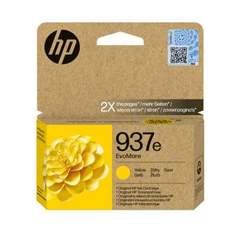 Original HP Tinteiro EvoMore 937e Original Amarelo | Preto - 1