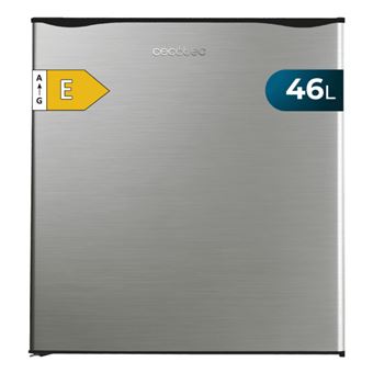Mini Frigorífico Cecotec 03617 | 48,5x48x45 cm | 46 L | E | Aço inoxidável - 1