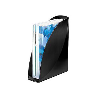 Porta Revistas Cep 674 R Preto Poliestireno 8,2 (A) X 25,9 (P) X 31 (H) Cm - 1