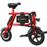 Bicicleta Elétrica Dobrável INMOTION P1S | BMS | 350W | USB | 6000mAh | 20-25km - Vermelho_1