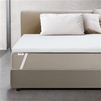 Topper para cama de solteiro The White Stone | Memory Foam | 80x180 - 1