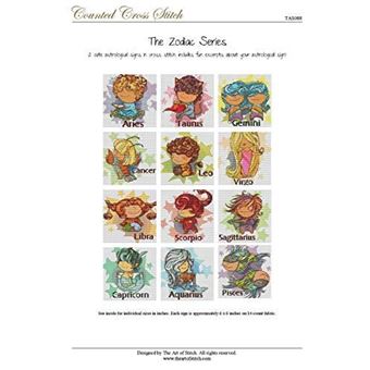The Zodiac Series Cross Stitch Book - 1