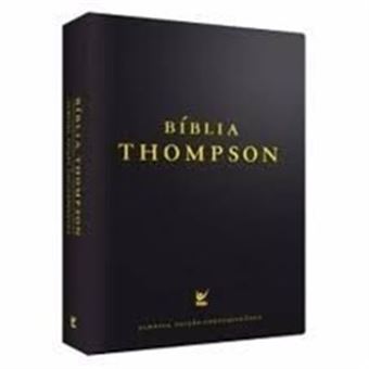 Biblia Aec De Estudo Thompson Capa Covertex Preta - 1
