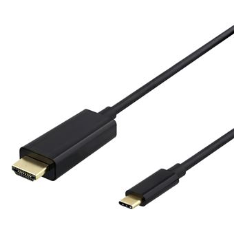 Cabo Usb Deltaco USBC-HDMI-1020 | Preto - 1